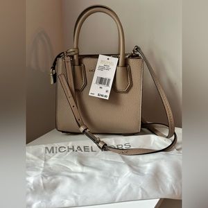 Michael Kors Small Leather Accordion Tote